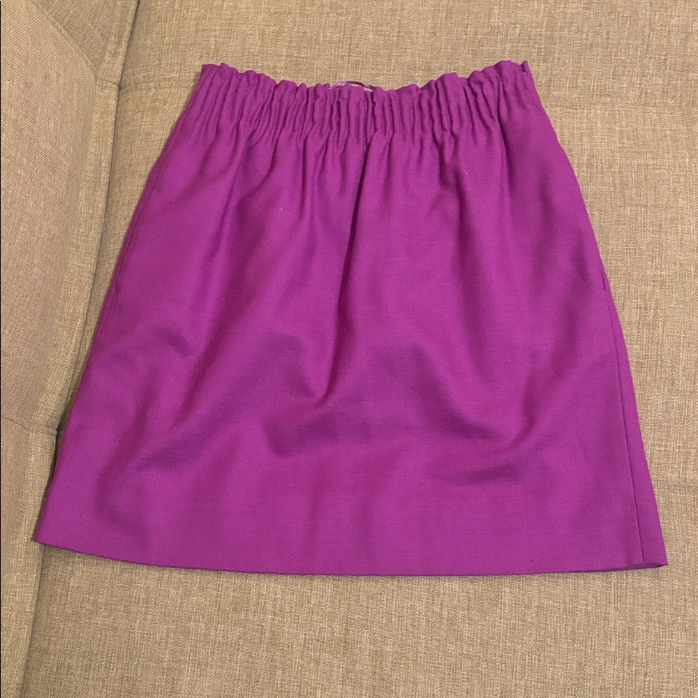 J. Crew Purple Mini Skirt